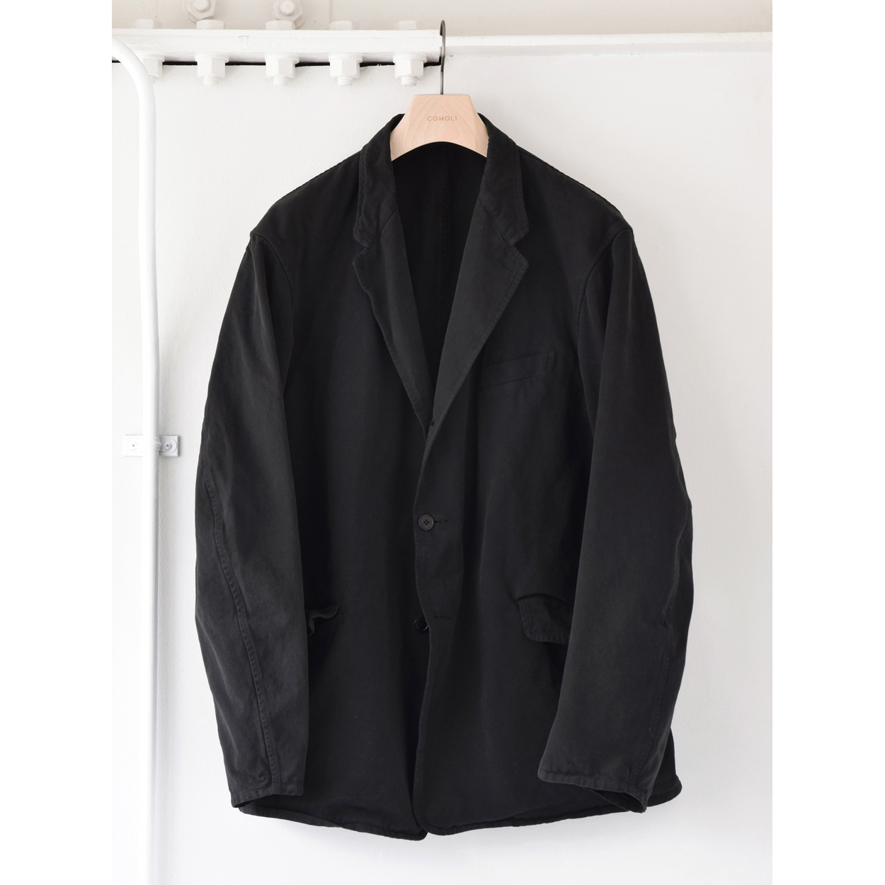 COMOLI / コモリ | 製品染 ジャケット - Black | 通販 - 正規取扱店