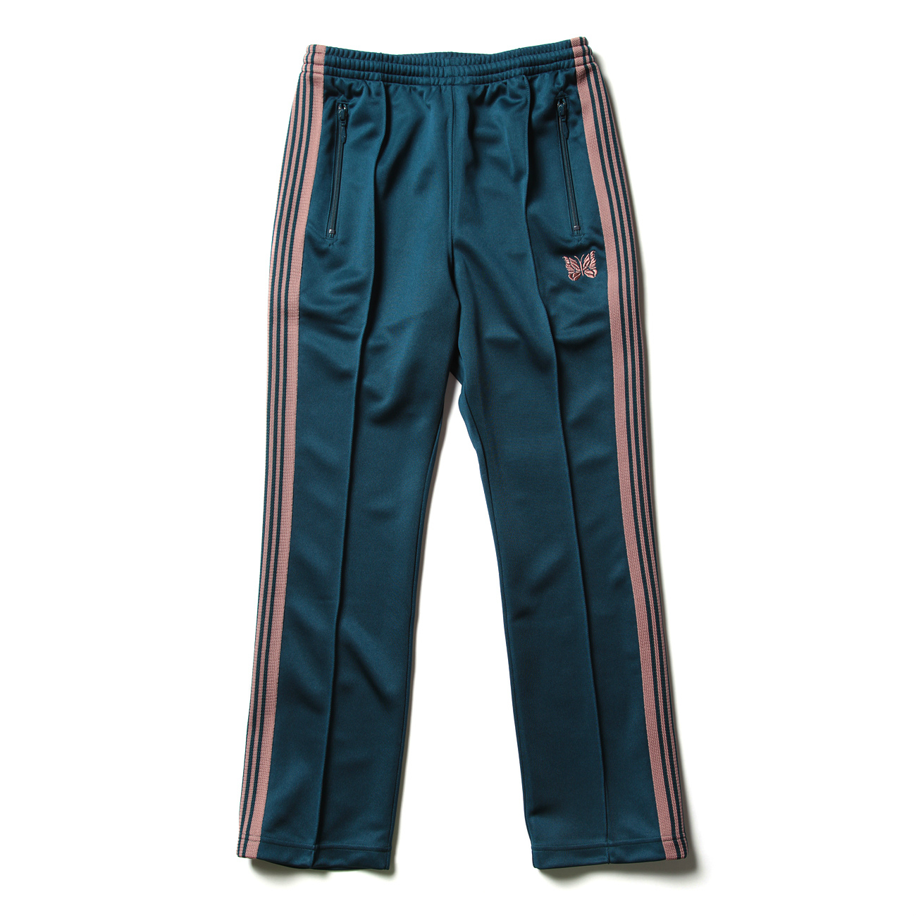 Needles / ニードルズ | Narrow Track Pant - Poly Smooth - Teel