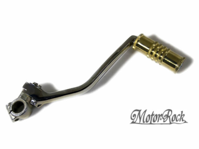 ビレットブラスキックペダル SR400/500 モーターロック / 2％er