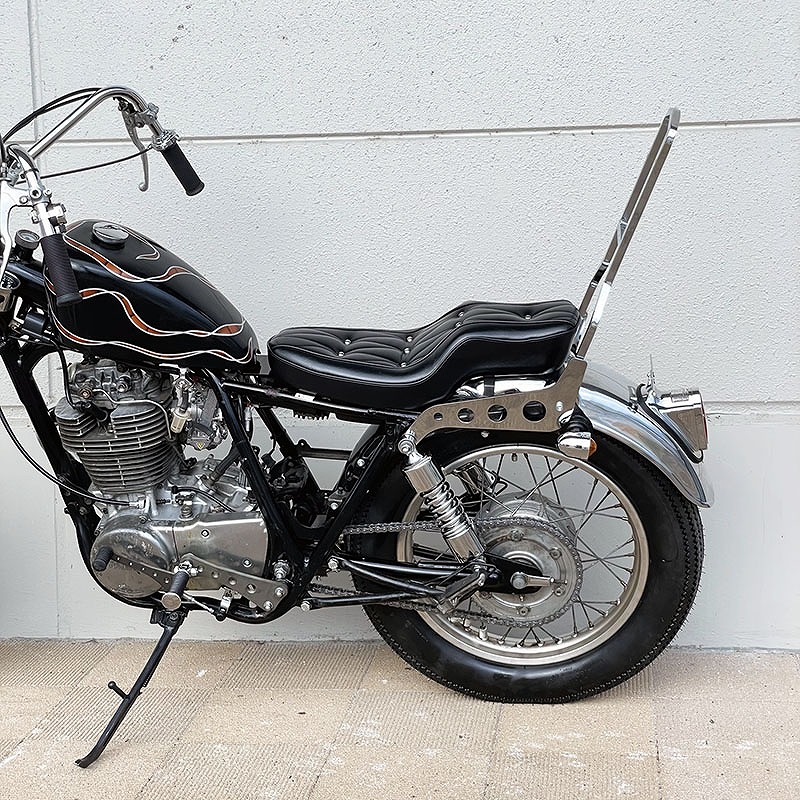 値下！SR400/500用 タンクカバー トライアンフ風要補修 ポン付け