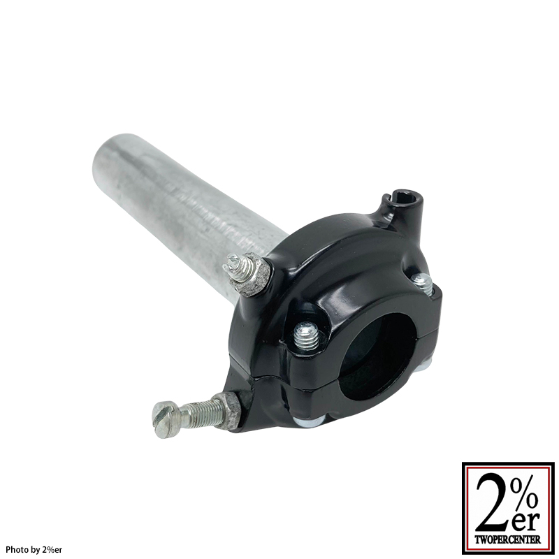 アマルタイプ スロットルホルダー ブラック 汎用 （7/8インチハンドル