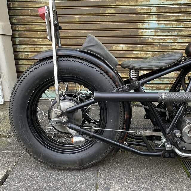 廃盤]ビンテージBATESレプリカ ソロ/ピリオンシート リアルエイジング