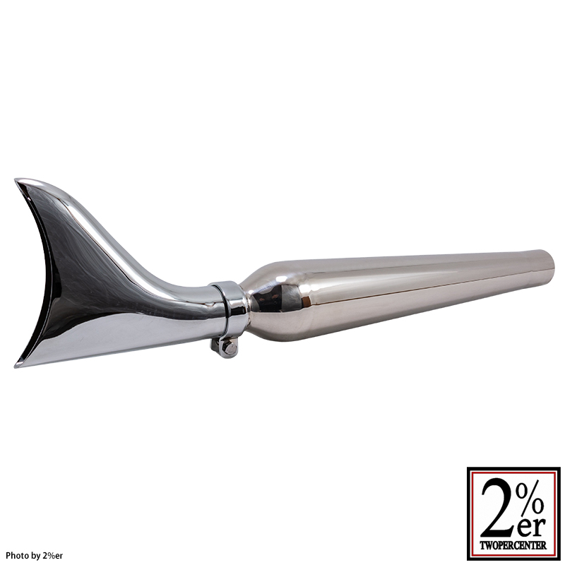 テーパードフィッシュテールマフラー 汎用 / 2％er オフィシャルWebstore