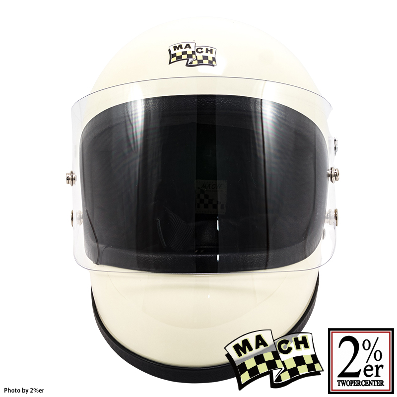 McHAL社 マックヘルメット アポロ アイボリー Apollo / 2％er