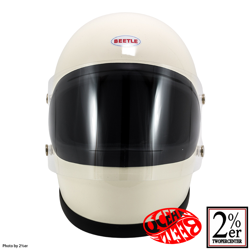 オーシャンビートル STRヘルメット アイボリー / 2％er オフィシャル