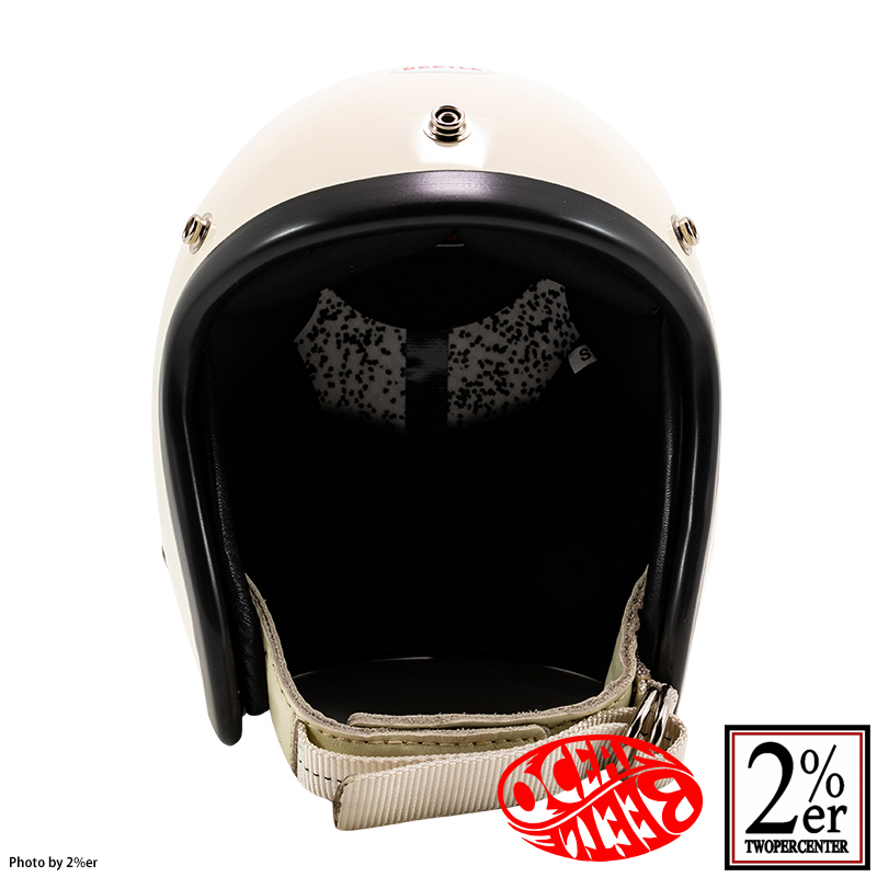 廃盤]オーシャンビートル 500TX-2 ジェットヘルメット アイボリー