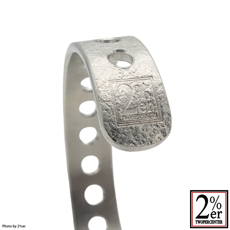 ピューターバングル ドリルド加工 Makinagi製 / 2％er オフィシャル