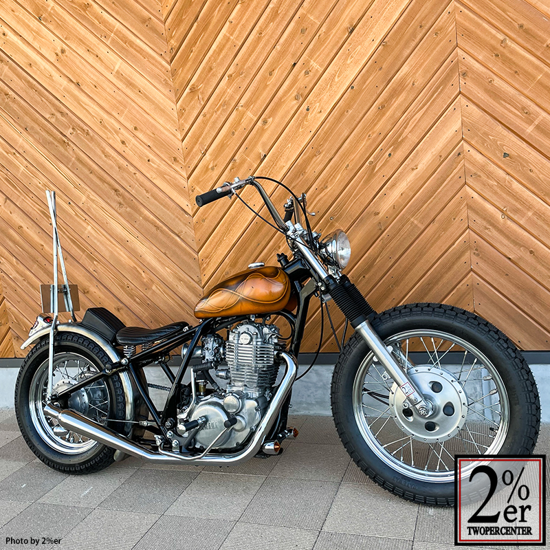 スチールスポーク単品 19インチ SR400/500（ドラム） フロント / 2％er