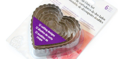 WILTON / カットアウト6pcハート（抜型）: 型・道具・その他 | 製菓