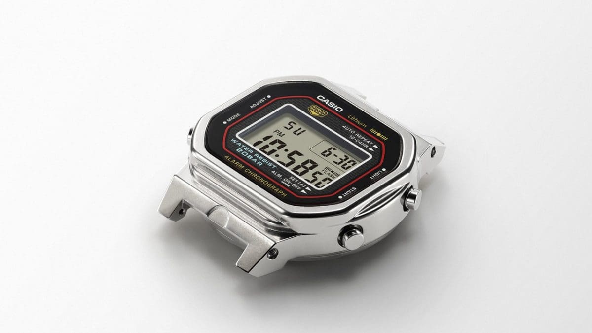 初代G-SHOCK 復刻モデル DIGITAL 5000 SERIES クォーツ DW-5000R-1AJF