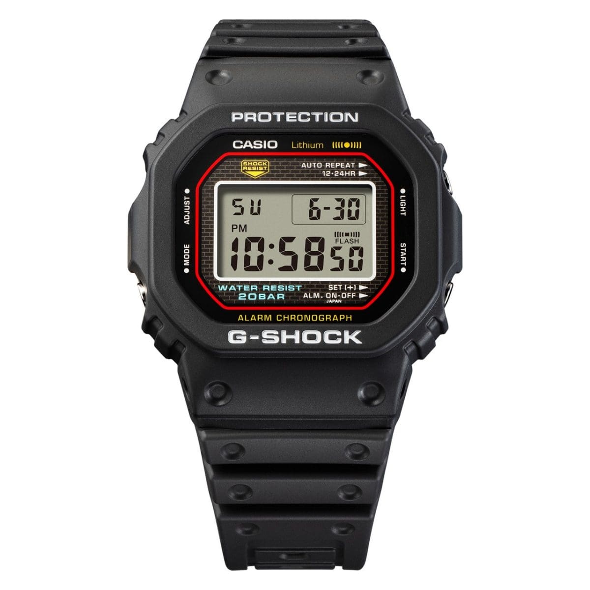 初代G-SHOCK 復刻モデル DIGITAL 5000 SERIES クォーツ DW-5000R-1AJF