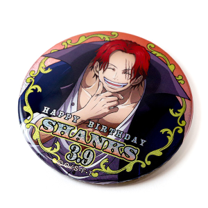 ワンピース】ハッピーバースデーホログラム缶バッジ［3.2 サンジ