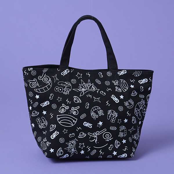 ワンピース】GEAR5 POP総柄 トートバッグ BLACK S: アパレル・バッグ