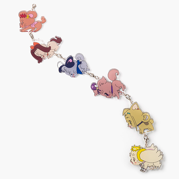 おジャ魔女どれみ】あにまるず 繋がるスイングアクリルチャーム 忠犬