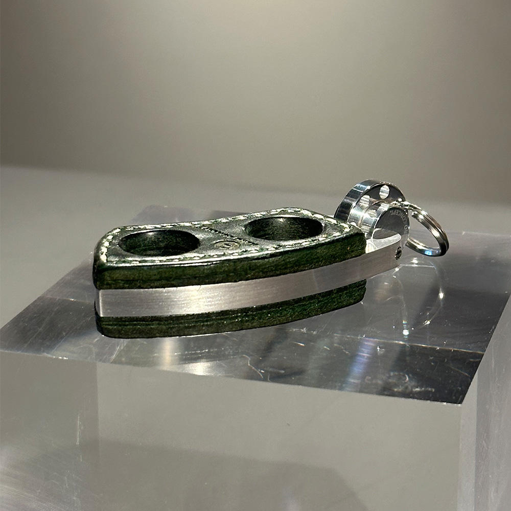 エアロコンセプト】Intuition（キーホルダー） 牛革｜グリーン Brand