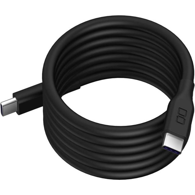 CIO スパイラルシリコンケーブル CtoC 1m（ USB Type-Cケーブル） -の