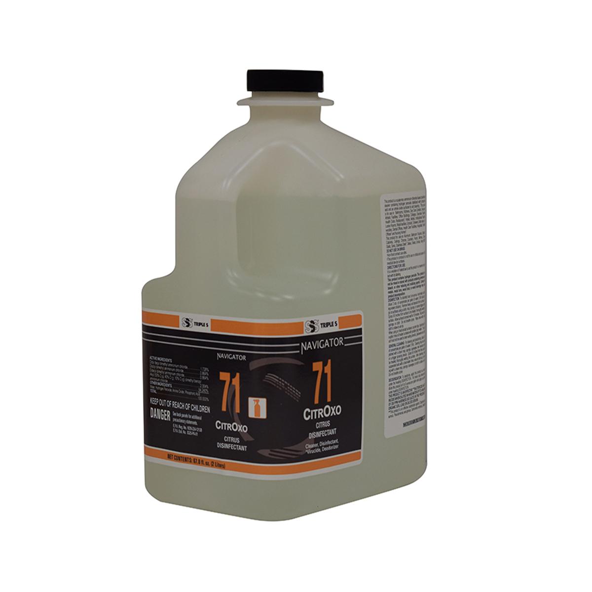SSS Navigator #71 CitrOxo Citrus Disinfectant, 2/2 Ltr | Triple S