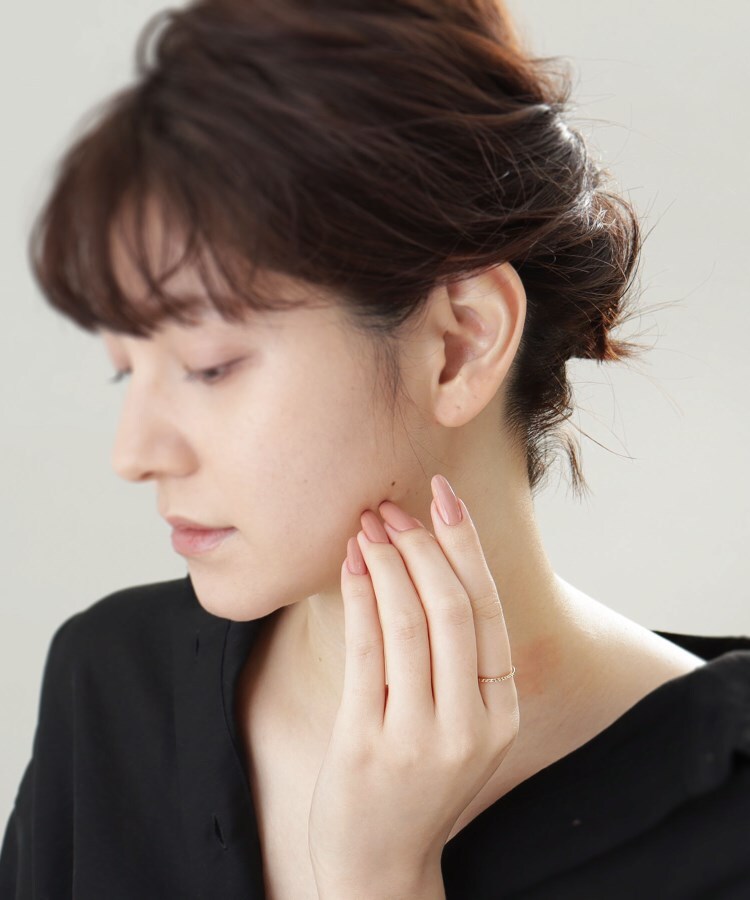 K10カットワーク極光細 リング（リング） | COCOSHNIK（ココシュニック