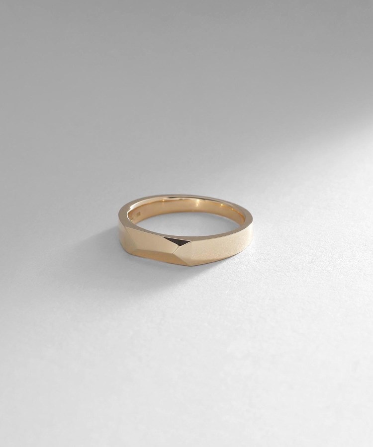 K10ランダムカット シグネットリング（リング） | COCOSHNIK（ココシュ