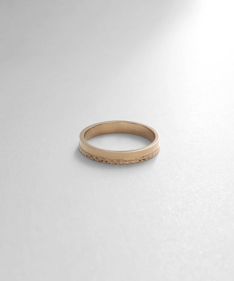 K10極光×面取り リング（リング） | COCOSHNIK（ココシュニック