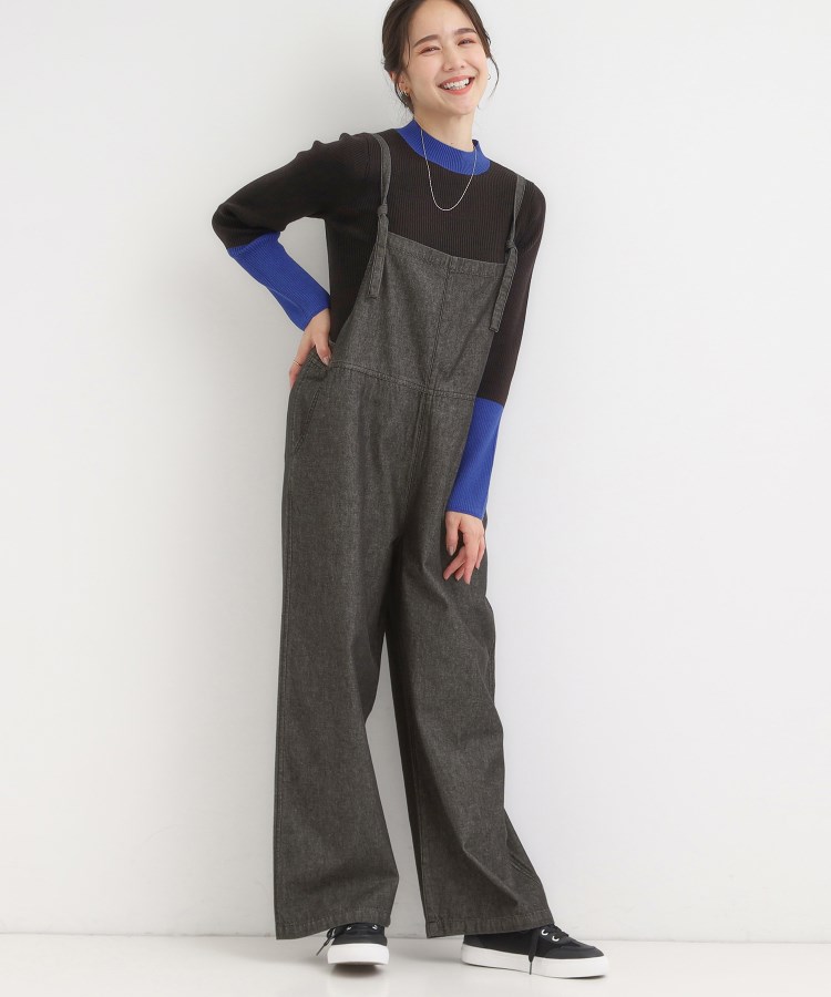 S-LL】大人のための デニムサロペット（オールインワン・サロペット