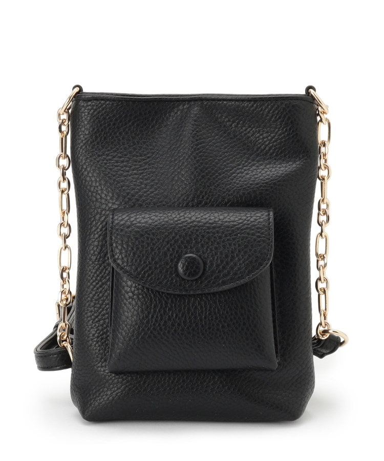 クルミポケットサイドチェーンミニショルダー（ショルダーバッグ