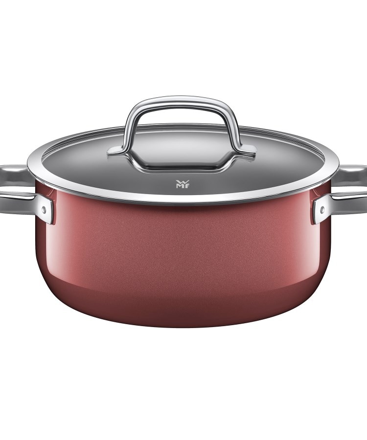 フュージョンテック ミネラル ハイキャセロール24cm プラチナム ＜WMF