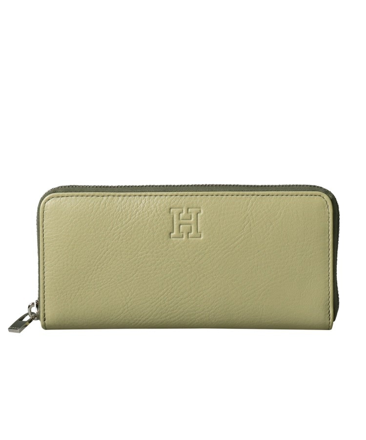 センプレ】長財布 ラウンドファスナー レザー ロング ウォレット 本革