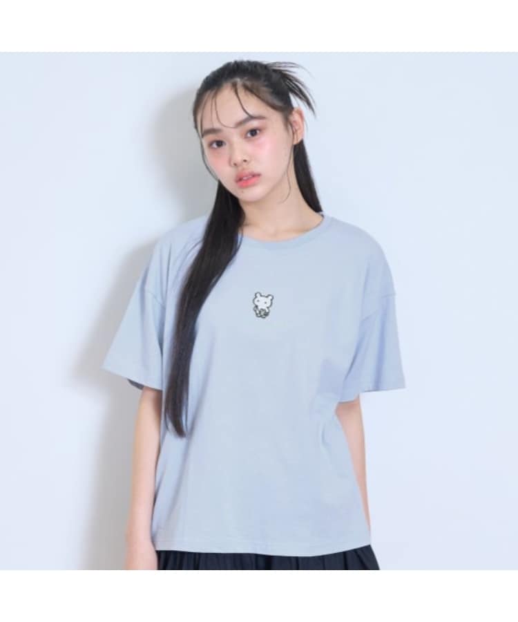 GOODPRICE】【綿100％】フロントキャラ刺しゅうTシャツ（Tシャツ