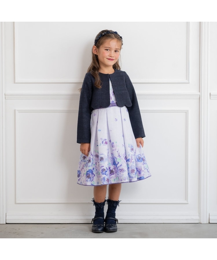 ceremony】名品スカラツイードジャケット（日本製）（カーディガン