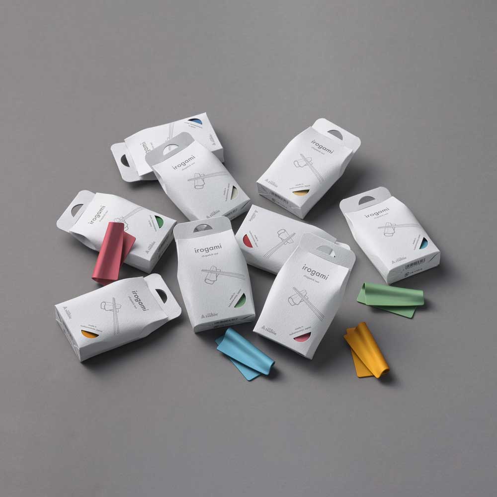 tsuboe(ツボエ) irogami 箸置き スカイブルー ICR-120 |キッチン用品