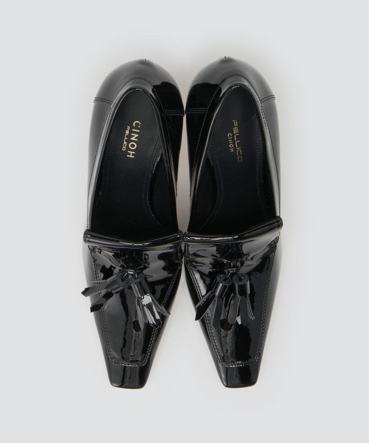 PELLICO | タッセル パンプス 9.0cm BLACK - アマンオンラインストア