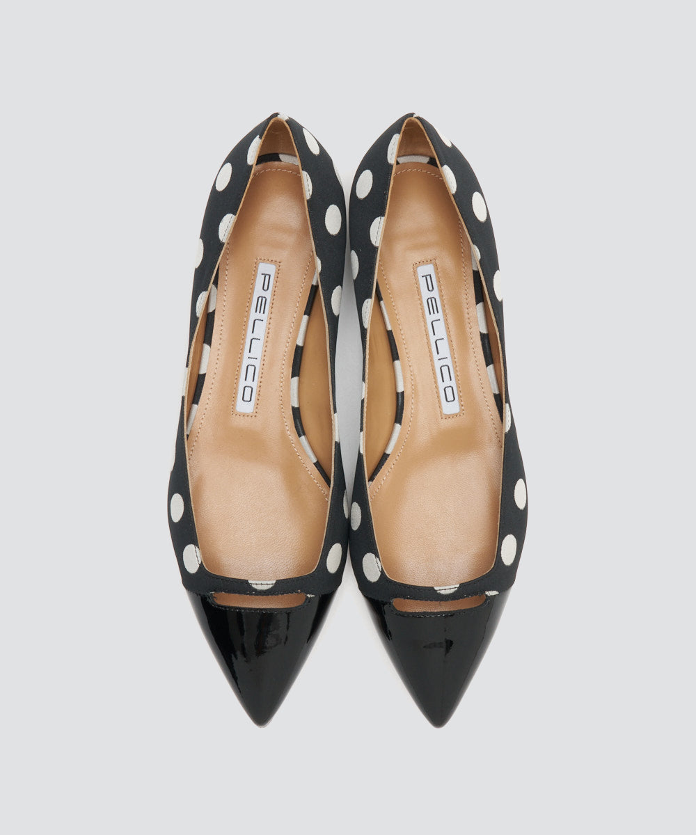 PELLICO | アネッリ ドッピア パンプス 1.0cm BLACK【阪急うめだ店限定