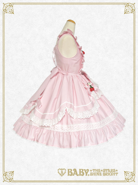 ゆらゆらいちごのStrawberry Garden ジャンパースカート – BABY, THE