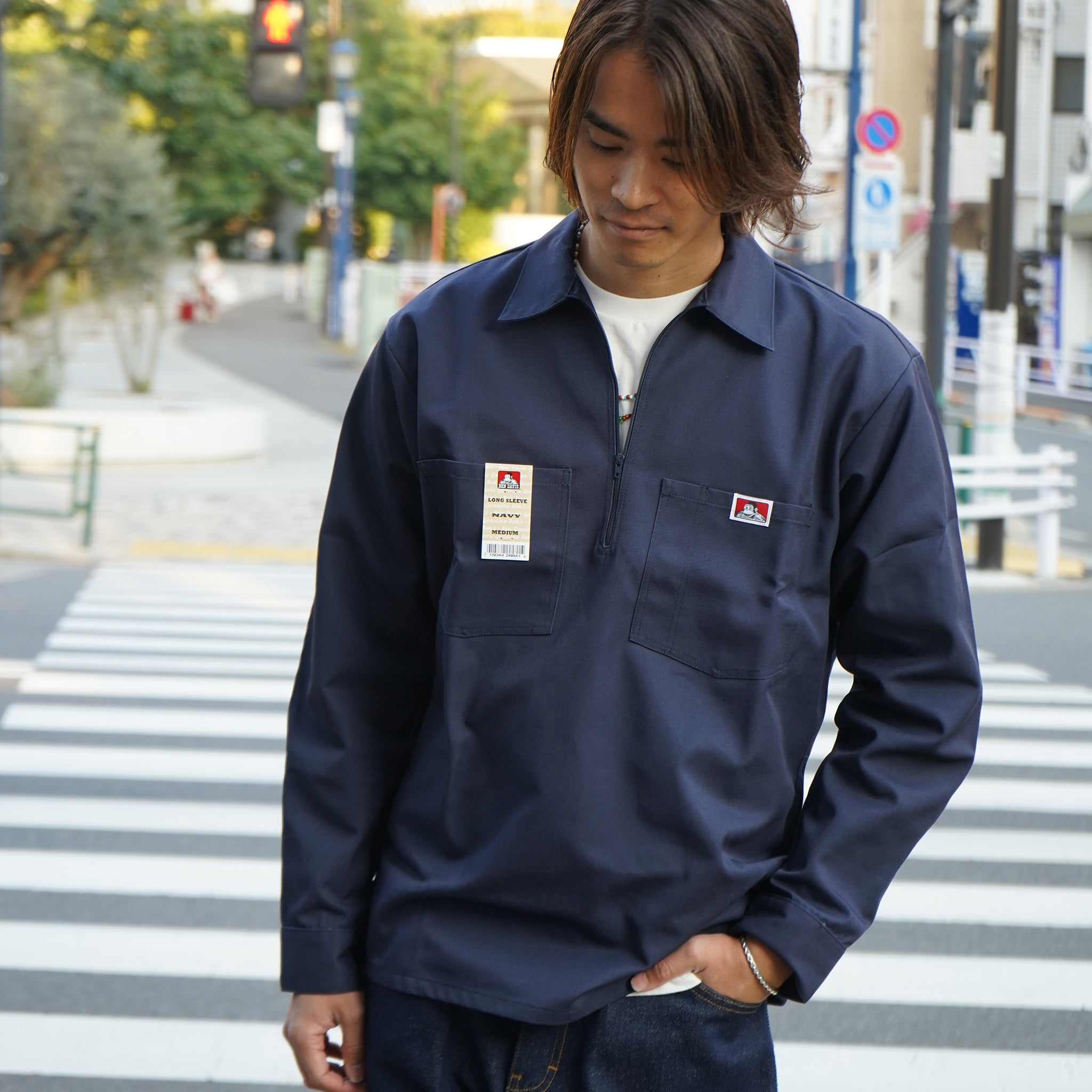 HALF ZIP LONG SLEEVE – ベンデイビス公式通販サイト