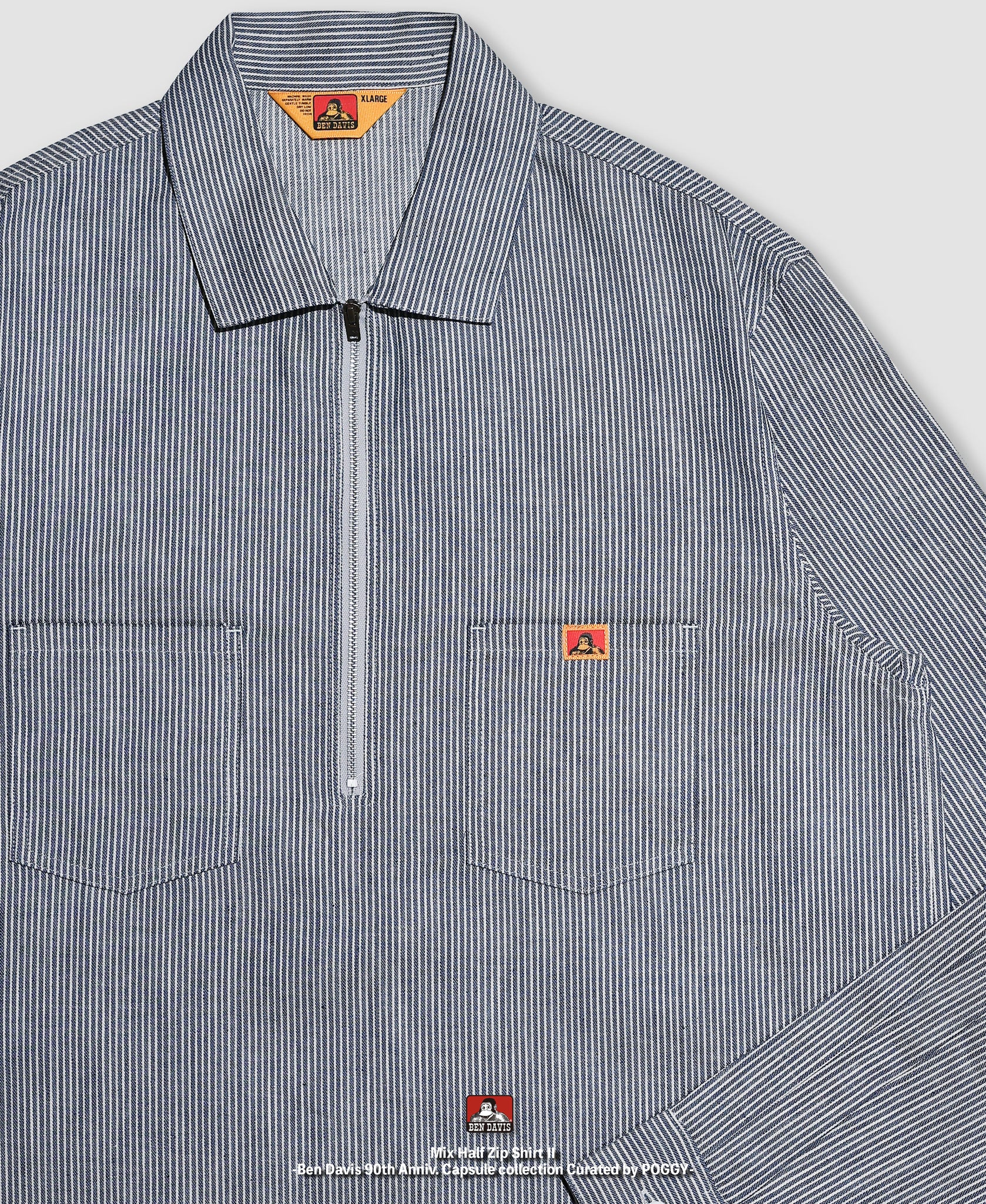 Mix Half Zip Shirt Ⅱ〈Ben Davis 90th Anniv. Capsule collection