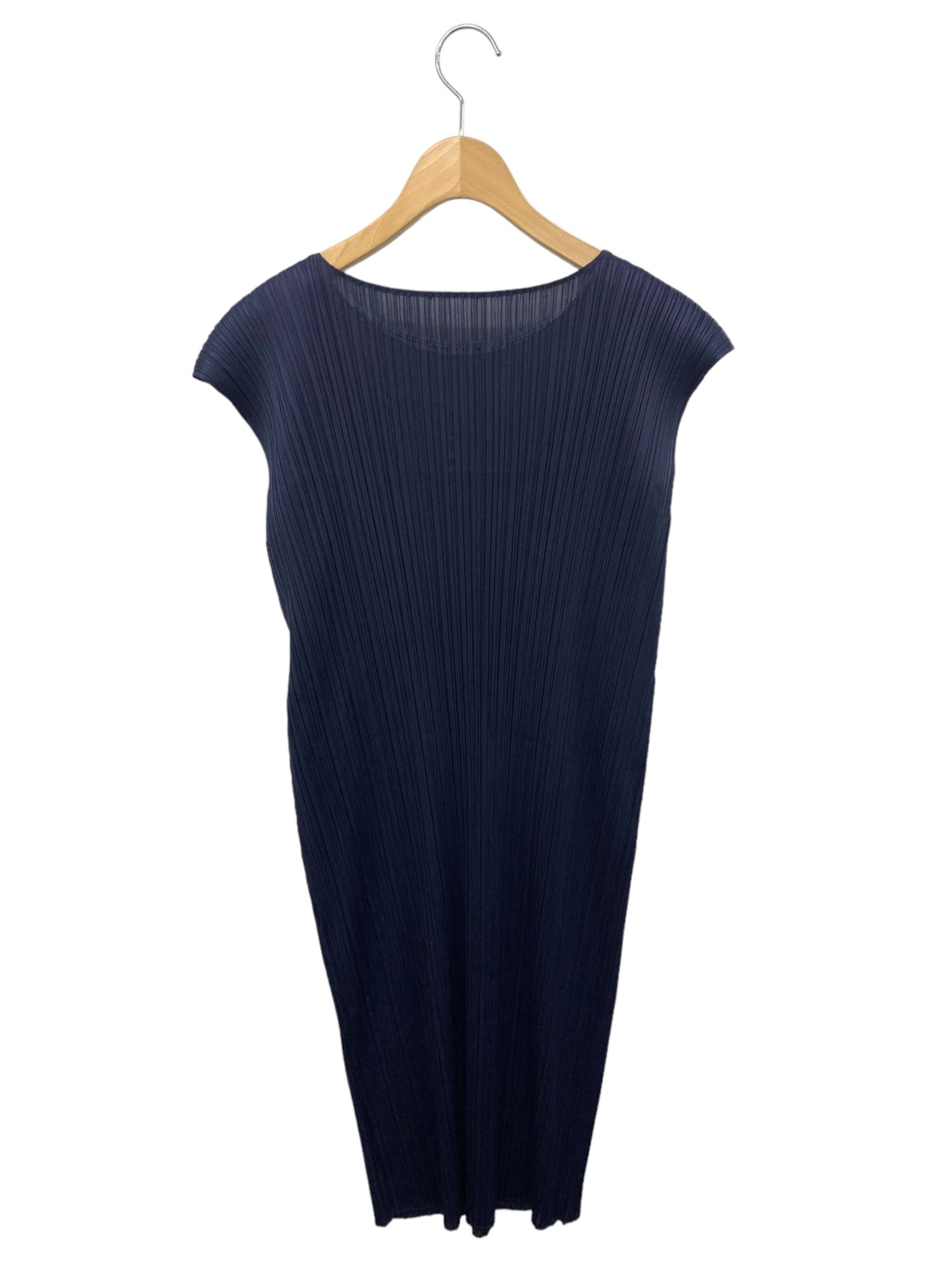 プリーツプリーズイッセイミヤケ PP83-JH765 ワンピース 5 ネイビー