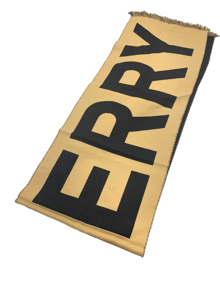 バーバリー BBL8057148 マフラー ブラウン ロゴ ウール ジャカード