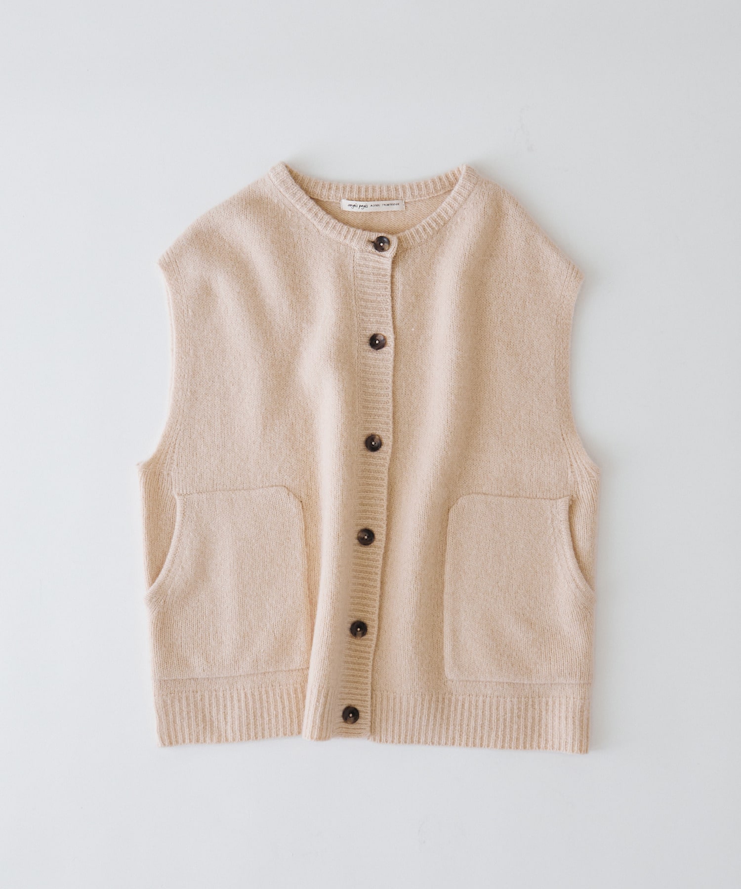 ウール強縮前あきベスト｜BIGI online store - ビギ オンラインストア