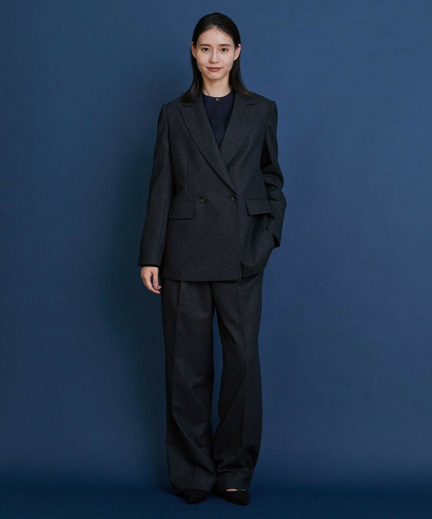 ウールカシミヤテーラードジャケット｜BIGI online store - ビギ