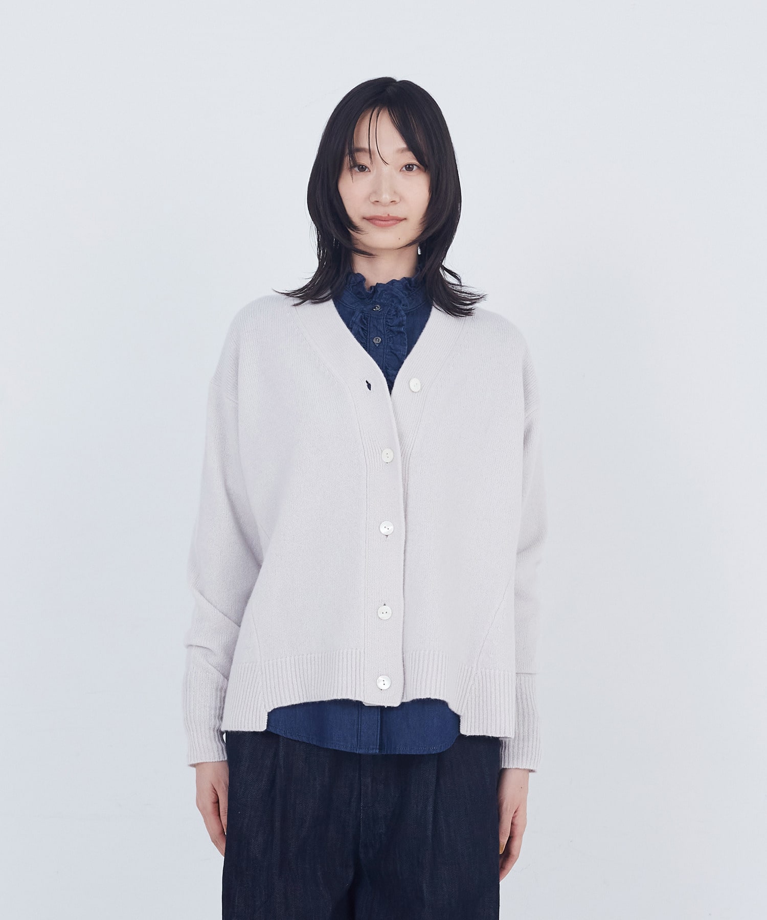 1月お気に入り登録ブランド内2位】ウールカシミヤニットカーディガン