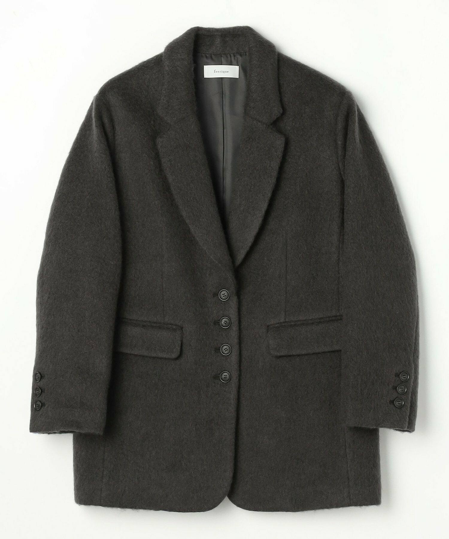 feerique モヘアシャギーテーラードコート｜BIGI online store - ビギ