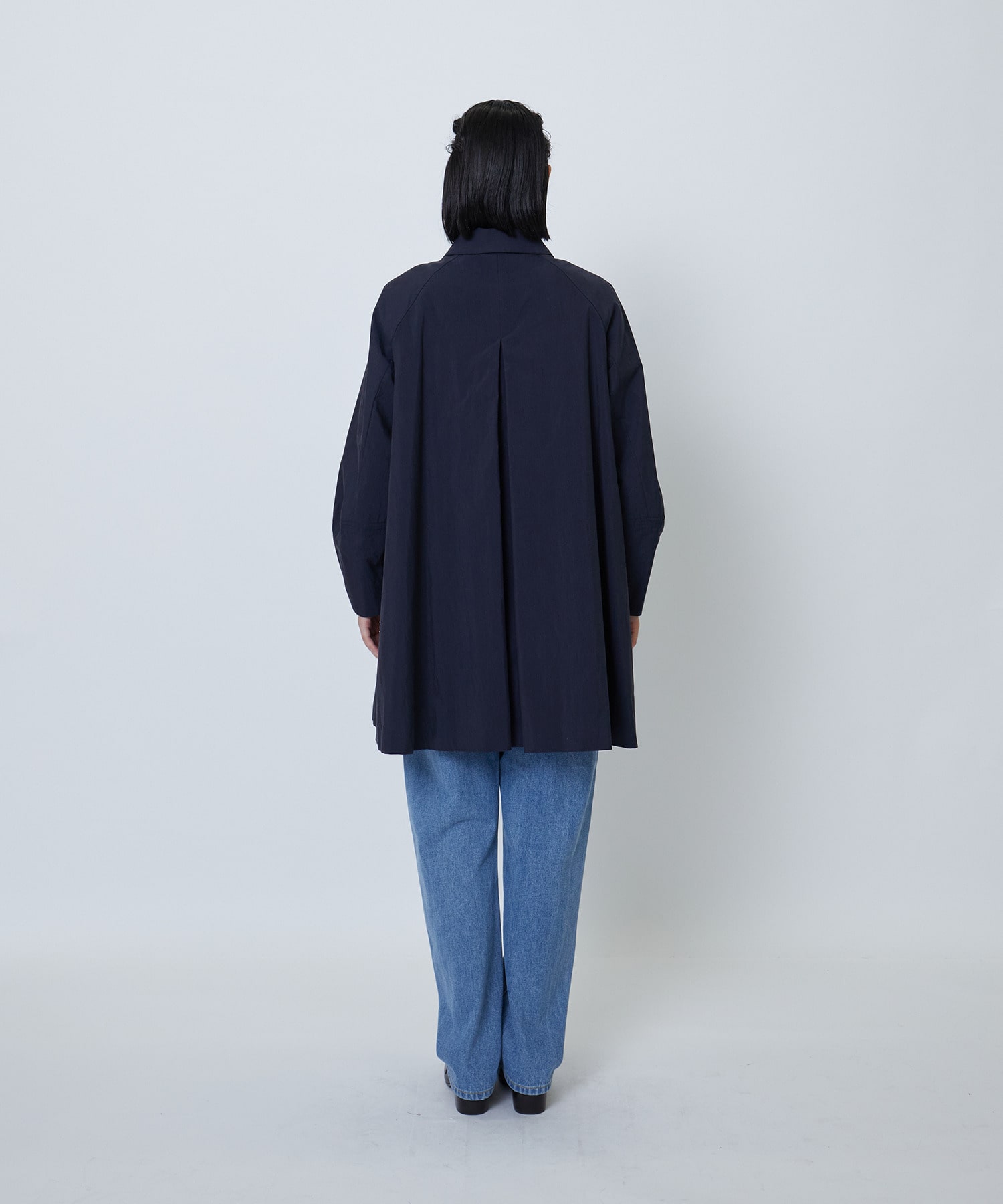 コットンナイロンステンカラーコート｜BIGI online store - ビギ