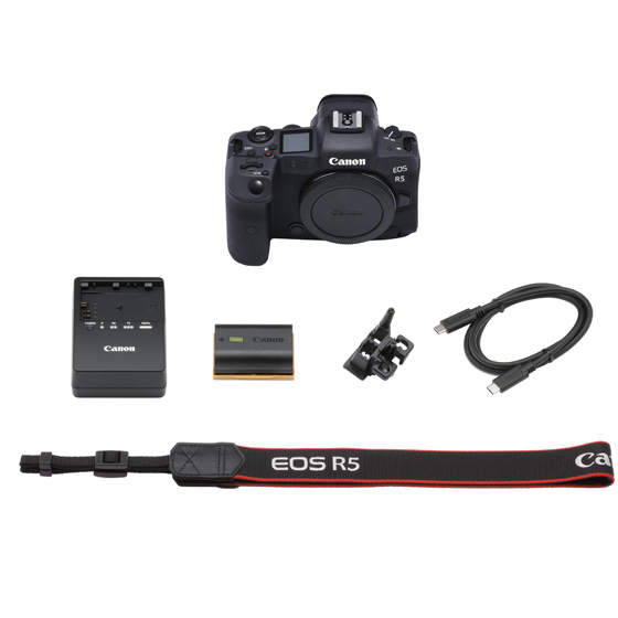 EOS R5・ボディー＋予備バッテリーセット □納期約1週間:ミラーレス