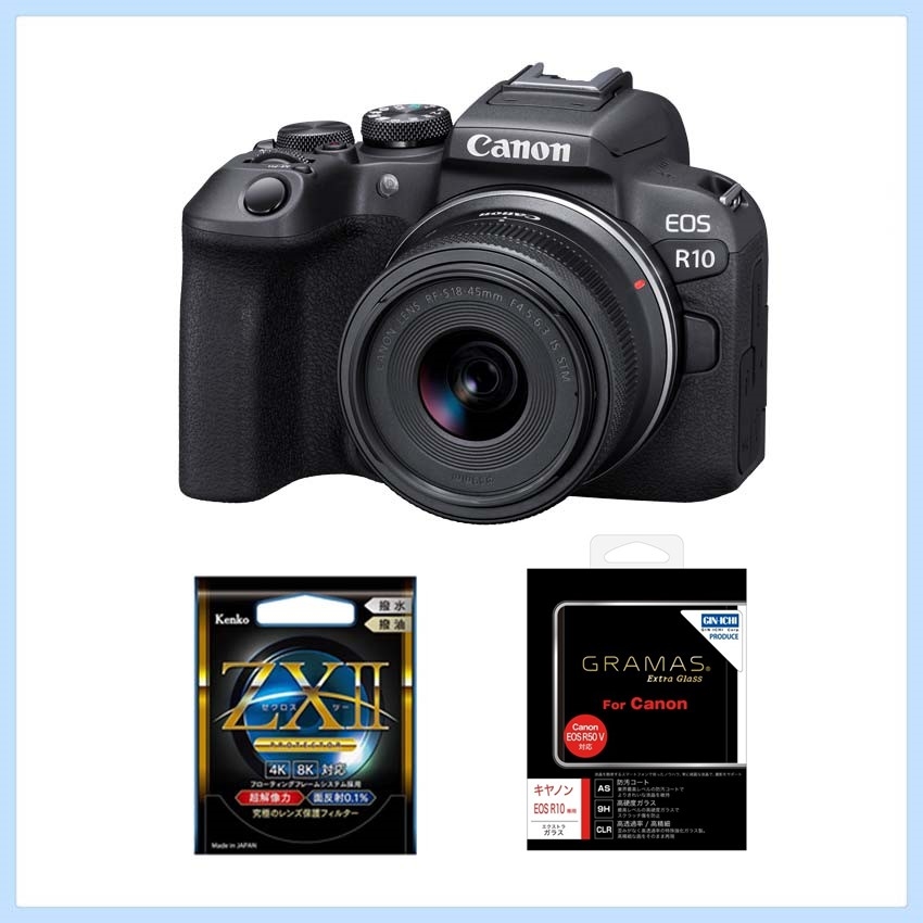 EOS R10・RF-S18-45 IS STM レンズキット：通販 | ミラーレスカメラ