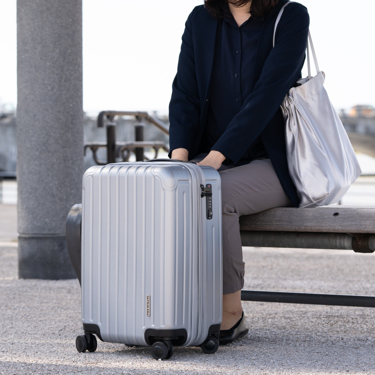 キャプテンスタッグ スーツケース（TSAロックWFタイプ）＜S