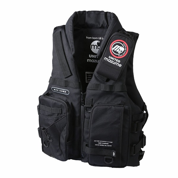 mazume ライフジャケット MZX コアライフジャケット フリー ブラック