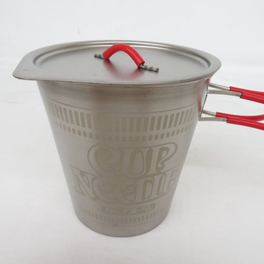 調理器具 日清 ニッシン カップヌードル型 チタンクッカー 800ml