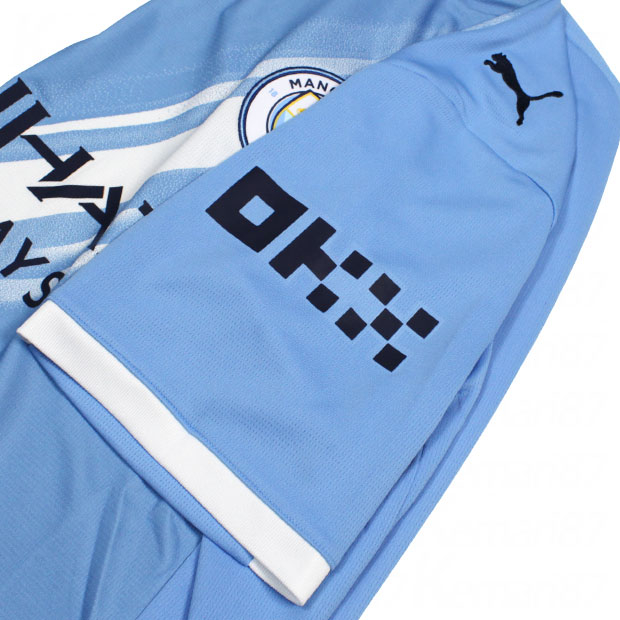 マンチェスターシティ 25-26 ホーム 半袖レプリカユニフォーム 9.アー