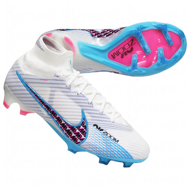 ズーム マーキュリアル スーパーフライ 9 エリート FG ホワイト×バル